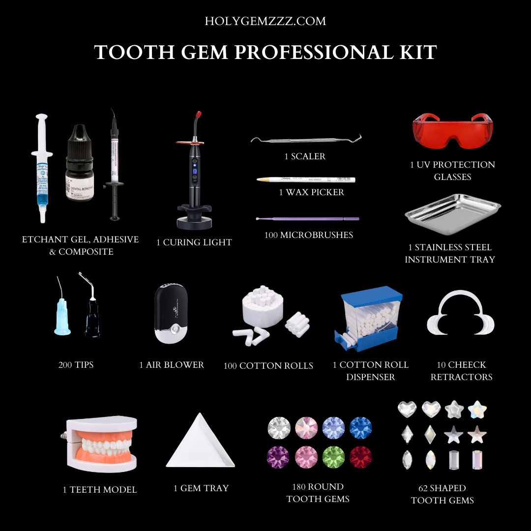 Kit Profesional de Gemas Dentales – HolyGemzzz
