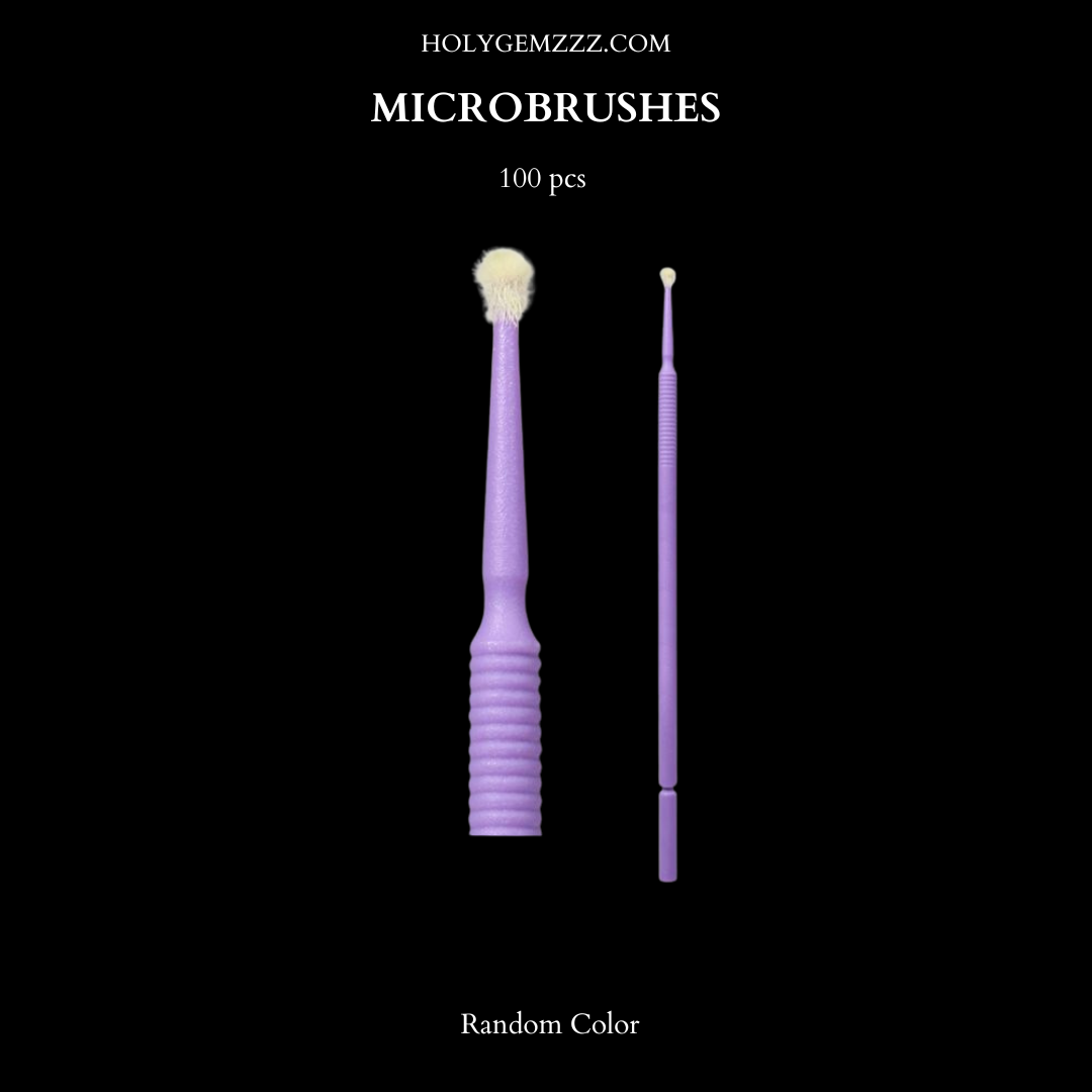 Ultrafine Microfiber brushes - 100 Pcs