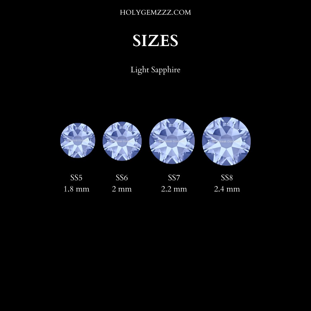 Gemas Dentales Preciosa - Light Sapphire