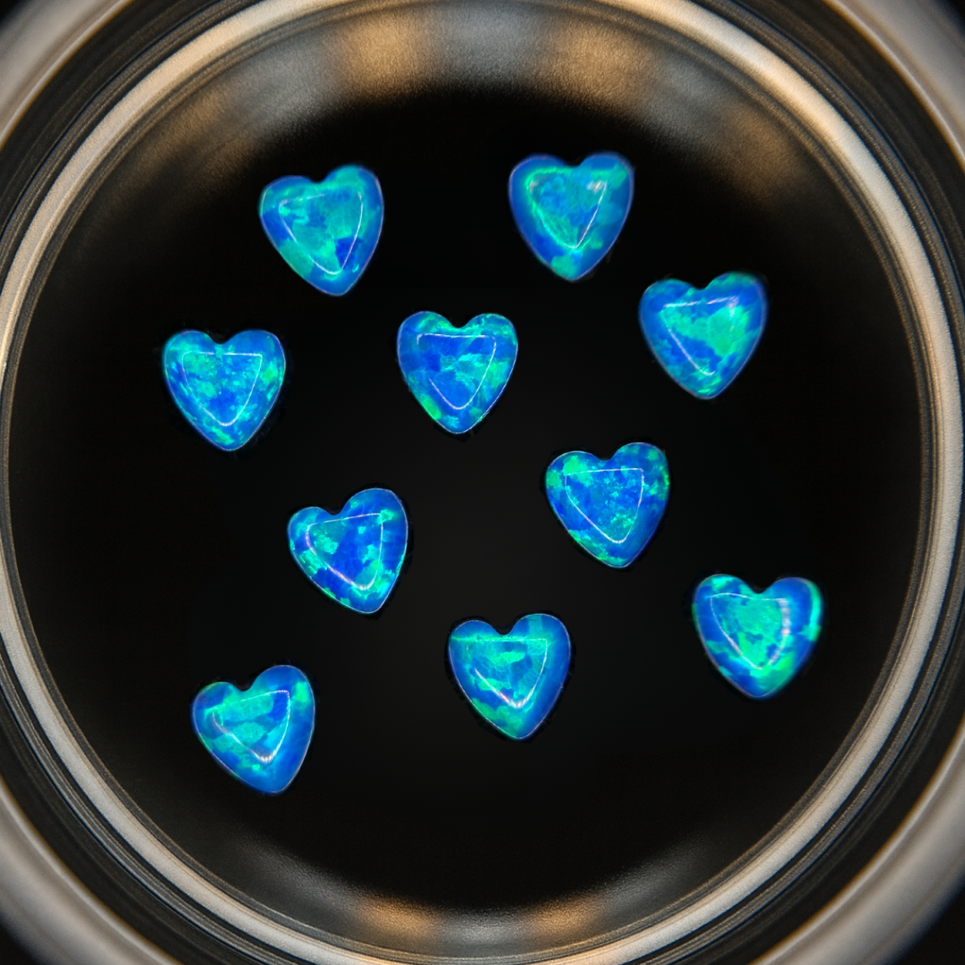 Opal Tooth Gem - Heart