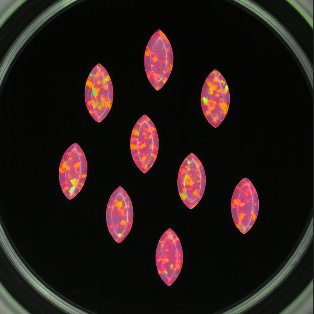 Opal Tooth Gems - Navette
