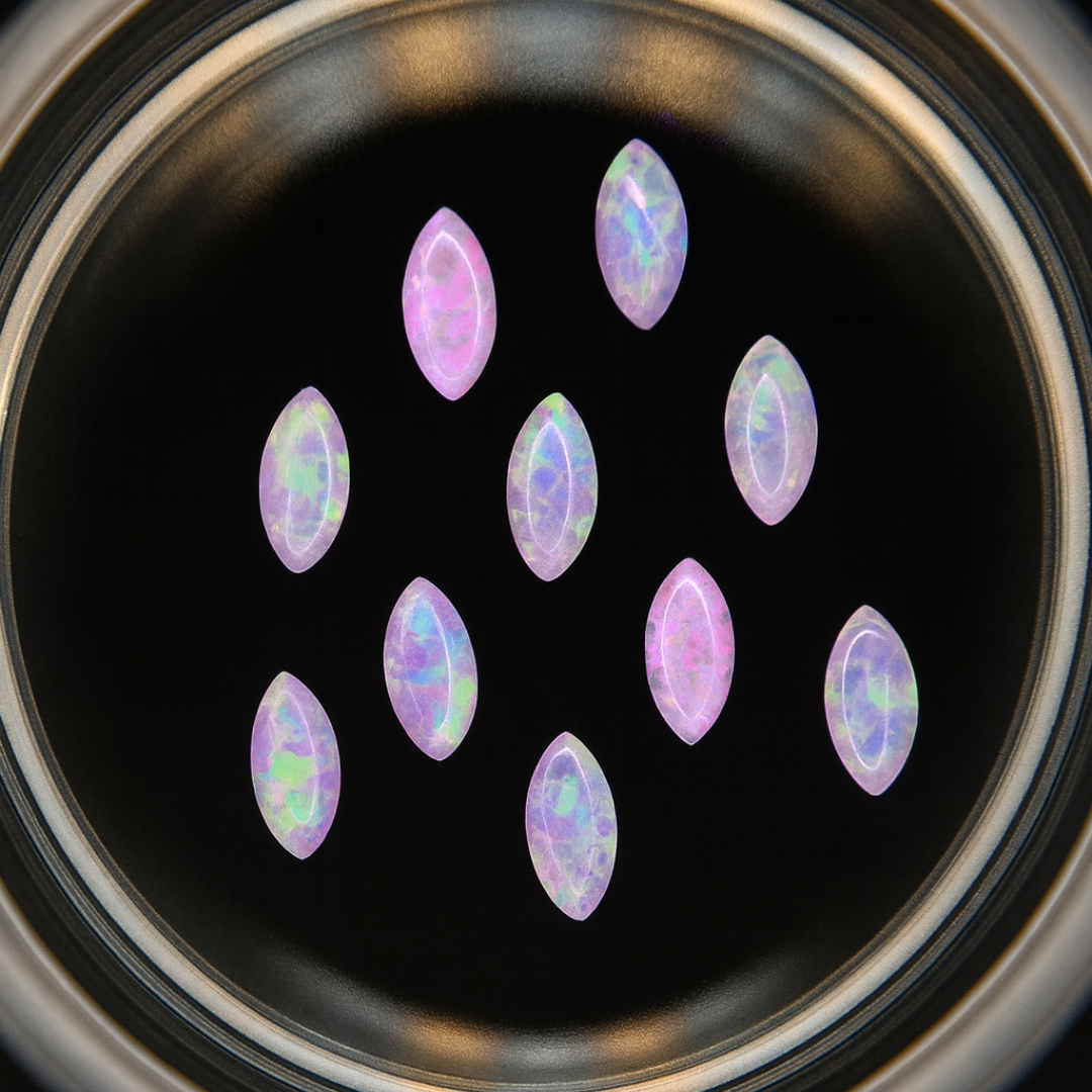 Opal Tooth Gems - Navette