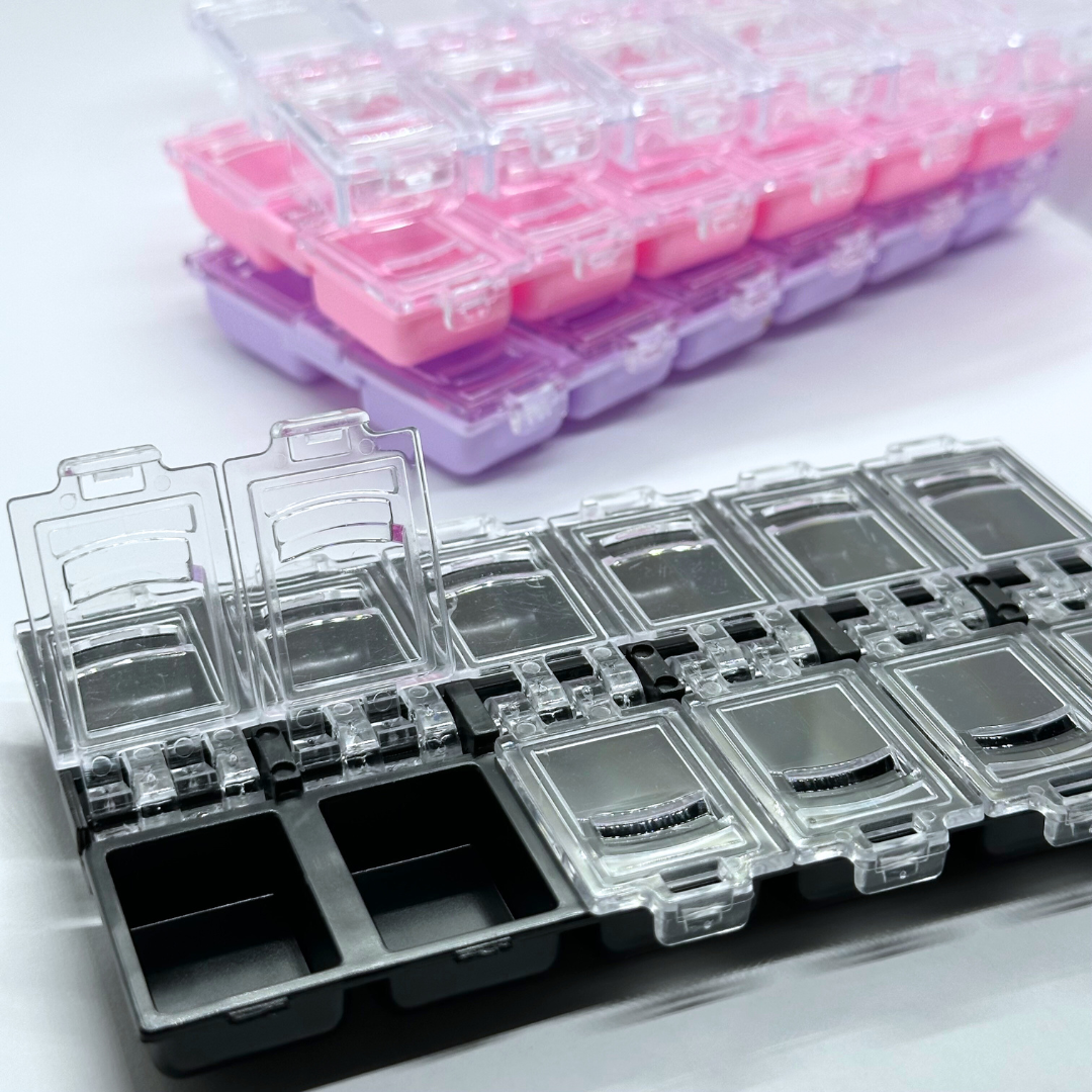 Caja Organizadora de Gemas Dentales – 12 Compartimentos