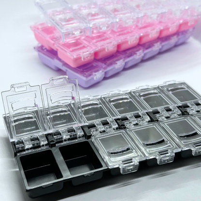 Caja Organizadora de Gemas Dentales – 12 Compartimentos