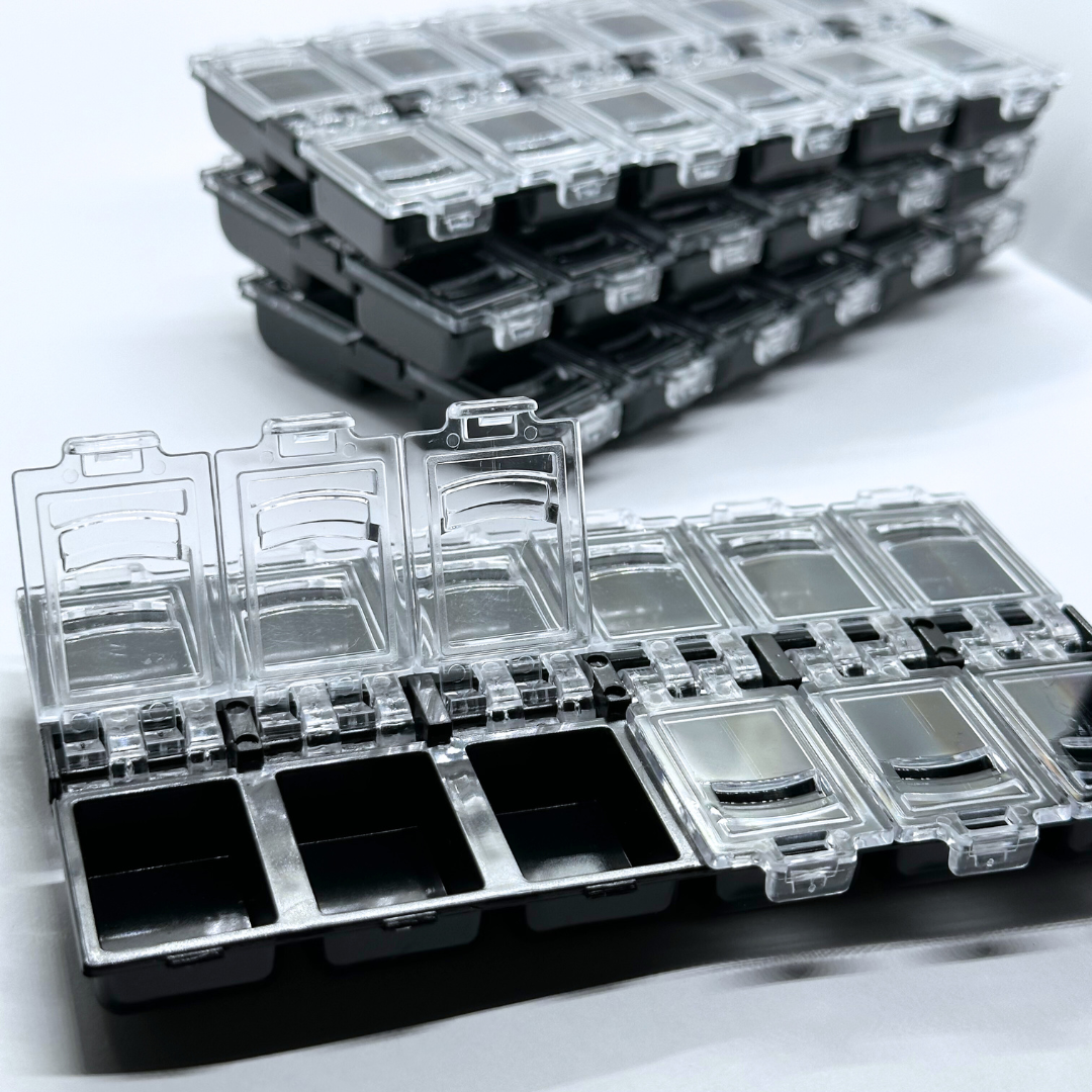 Caja Organizadora de Gemas Dentales – 12 Compartimentos