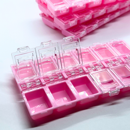 Caja Organizadora de Gemas Dentales – 12 Compartimentos