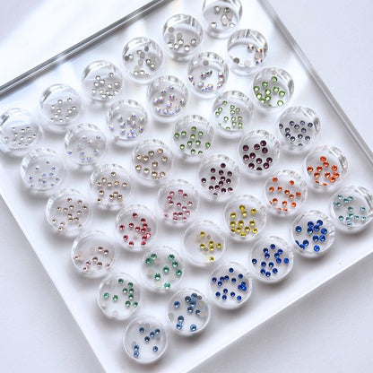 Magnetic Tooth Gem Display Tray – 36 Compartments