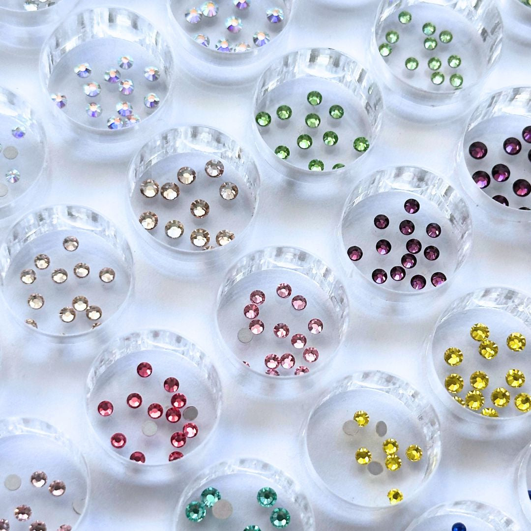 Magnetic Tooth Gem Display Tray – 36 Compartments