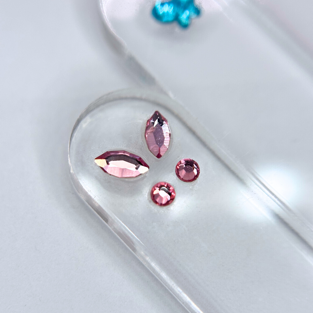 Probadores Acrílicos Transparentes para Gemas Dentales – Pack de 20