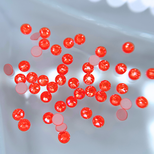 Original Neon Tooth Gems - Electric Orange