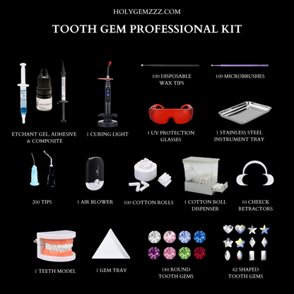 Curso Presencial de Gemas Dentales – Formación Profesional + Kit Incluido