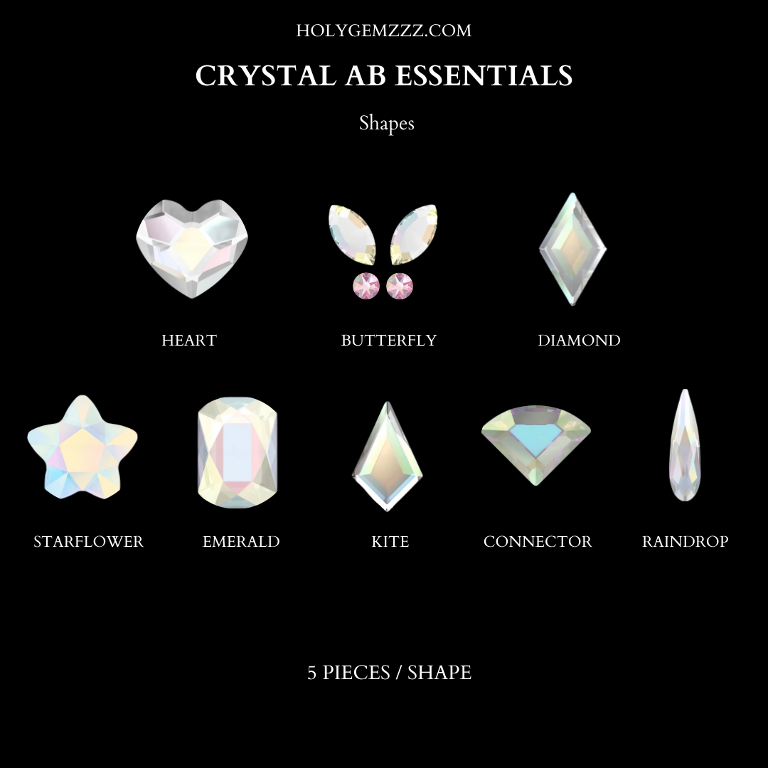 Essentials Crystal AB- Shapes