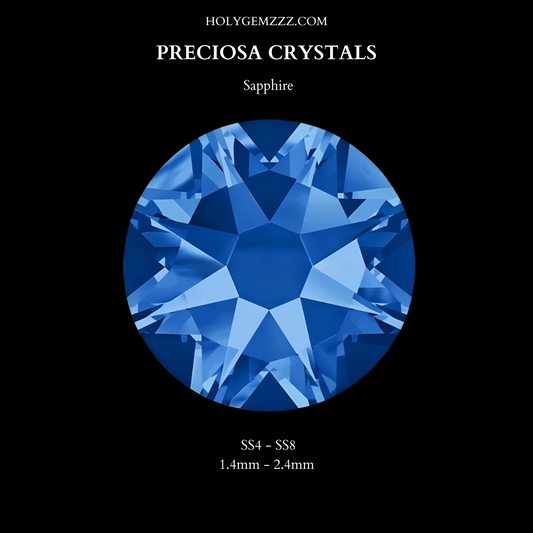 Cristales Preciosa - Sapphire