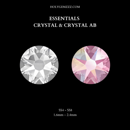 Essentials Crystal & Crystal AB - Round