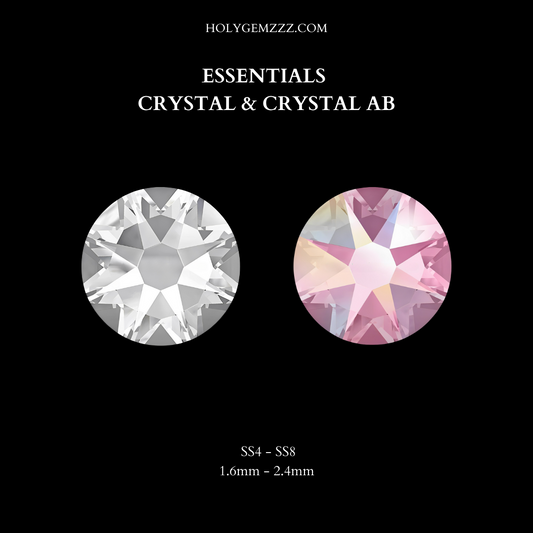 Essentials Crystal & Crystal AB - Round