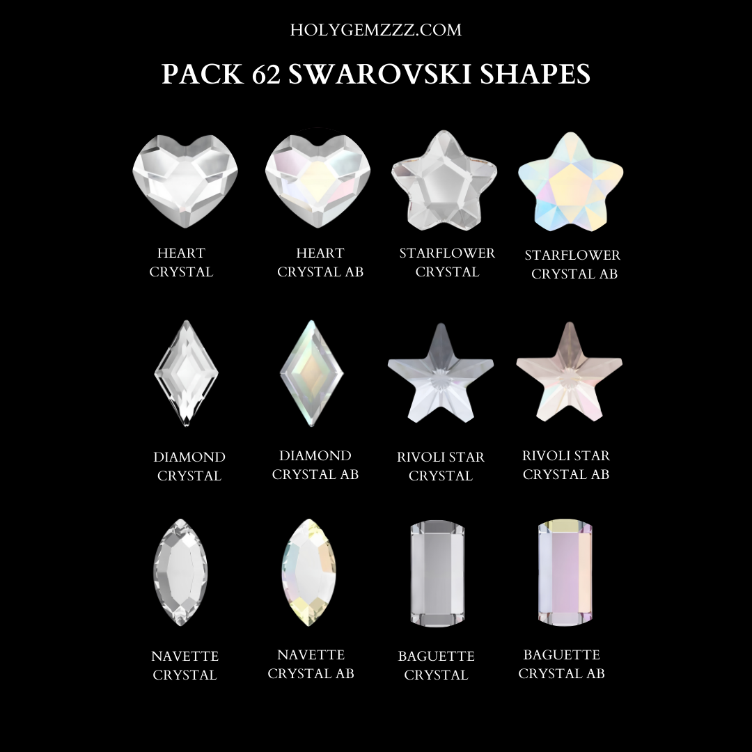 Essentials Crystal & Crystal AB - Shapes