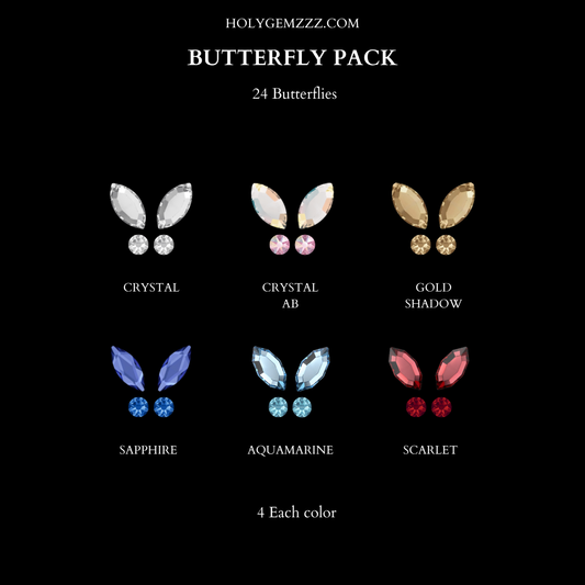 Essential Butterfly - 24Pcs