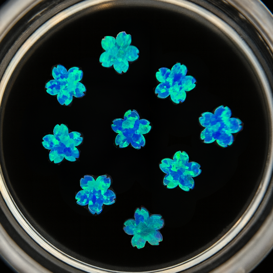 Opal Tooth Gems - Flower