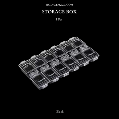 Caja Organizadora de Gemas Dentales – 12 Compartimentos