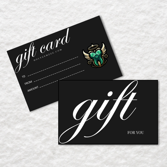 HolyGemzzz Gift Card – The Perfect Last-Minute Gift
