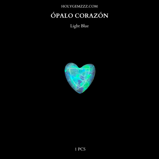 Ópalo Corazón - Gemas Dentales