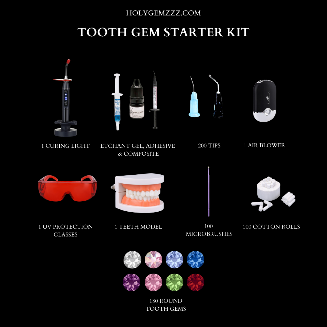 Starter Kit de Gemas Dentales – Kit para Principiantes